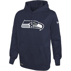 New Era NFL Men's Recognition Team Colors Pullover Performance Fleece Hoodie, Seattle Seahawks, XX-Large