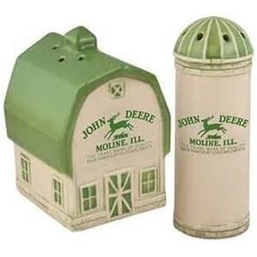 John Deere Logo Barn & Silo Salt/Pepper Set