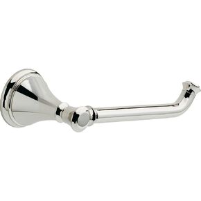 Delta Faucet 79750-PN Cassidy Wall Mounted Toilet Paper Holder in Polished Nickel, Bathroom Accessories