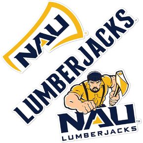 Desert Cactus Northern Arizona University Stickers Lumberjacks NAU Vinyl Decals Laptop Water Bottle Car Scrapbook T5 (Type 5-1)