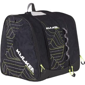 KULKEA Speed Star Ski Boot Bag - Silver/Pink/Lime/Tangerine