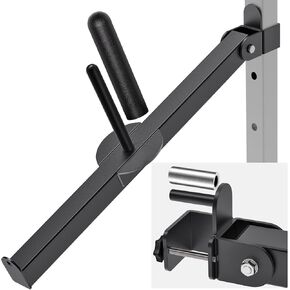 Belt Squat Lever Arm Attachment for 2" x 2" and 3" x 3" Square Tube Power Cages - Landmine Attachment for Strength Training - Compatible with 1" and 2" Weight Plates