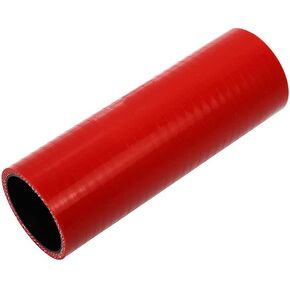 8" Length 4-Ply Reinforced High Temp 1.5" ID Straight Coupler Silicone Hose (RED, 1.5'') in Kuwait