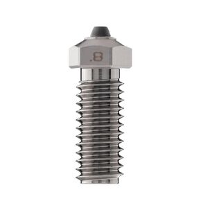 Diamondback Nozzles – Qidi Q1 Pro, XMax3, XPlus3 Compatible – Polycrystalline Solid Diamond Tip 3D Printer Nozzles, Improved Extrusion, Any Filament, Long Life, Wear Resistant, USA Made (0.4mm)