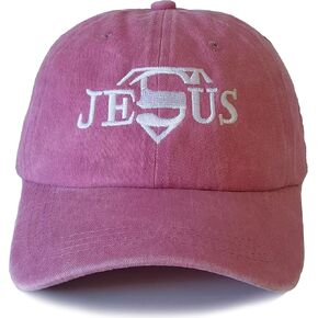 Christian Jesus Cross Hat Adjustable Washed Sport Outdoor Faith Hope Baseball Caps Snapback