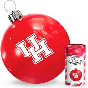 Inflatable Collegiate Holiday Ornament – Indoor and Outdoor Use  – Reusable and Storage Friendly – The Ultimate Holiday Decoration – 30" – University of Houston in Saudi Arabia