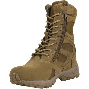 Rothco 18246 Forced Entry Deployment Boots with Side Zipper - 8 Inch Shoe Size : 13,Width : Regular,Color : AR 670-1 Coyote Brown