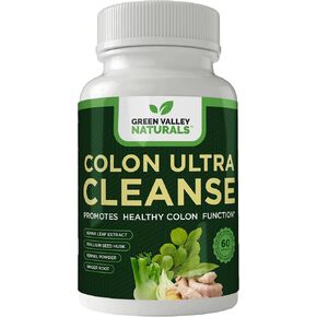 Colon Ultra Cleanse - Supports Healthy Bowel Movements (1 Bottle, 60, Count)