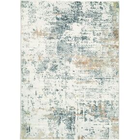 Signature Design by Ashley Redlings Contemporary 8x10 Area Rug, Cream & Gray