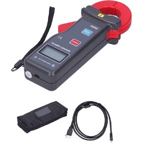 Agatige Leakage Current Clamp Meter, Portable High Accuracy Digital Leaker Current Tester with USB Communication AC ETCR‑6600