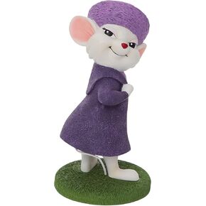 Enesco Disney Showcase The Rescuers Bianca Miniature Figurine, 3.5 Inch, Multicolor