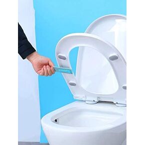 Toilet Seat Handle - Lift More, Less Mess -Easy Application,Avoid Touching Self adhesive Hygiene,toilet seat handle lifter,Bundled Design(Avoid Falling off) 3pieces