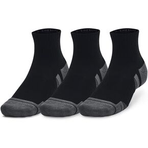 Under Armour Unisex Adult Performace Cotton Quarter Socks (3 Pairs)