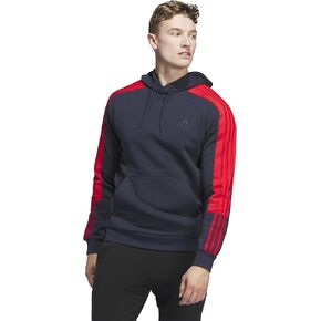 adidas Men's Essentials Fleece 3-Stripes Color Blocked Hoodie