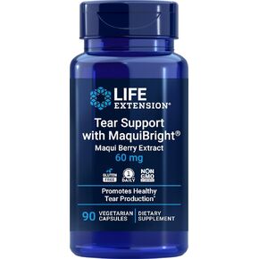 Life Extension Tear Support with MaquiBright, 90 Vegetarian Capsules