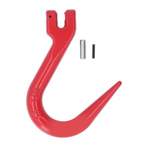 Alloy Steel Large Opening Lifting Hook 2T Heavy Duty Crane Hoist Hook withSpray Treatment for High Temperature Quenching