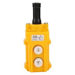 Crane Hoist Control, Crane Chain Hoist Push Button Switch Lifting Pendant Rainproof Controller