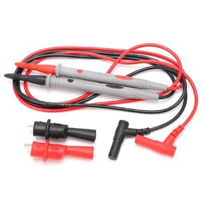 Multimeter Leads Kit, Practical Multimeter Test Leads with Clips Kit Professional for Physics Laboratories for Industries for Car Testing