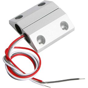 Aoje-Link MC-56 NC + NO Wired Magnetic Switch Door Window Reed Switch Micro Alarm Magnetic Contact Security Silver Gray 1pcs