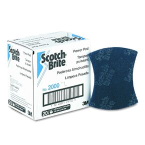 Scotch-Brite Power Pad 2000, 5.5 in x 3.9 in