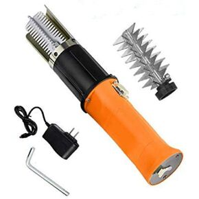 Powerful Electric Fish Scalers Fish Scale Remover Scaler Cesarean Section Automatic Waterproof Seafood Cleaning Tool (with extra Cutter head)