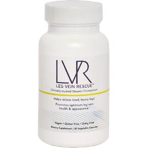 Clinically-Studied Citrus Bioflavonoids Natural Health Supplement for Leg Circulation Support and Varicose Veins, Combats Spider Veins, Provides Leg Edema Relief (6x 30 Daily Capsules)