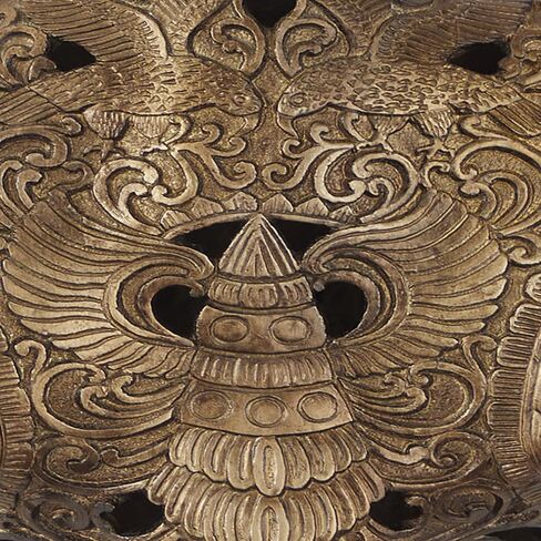 Deco 79 Polystone Cow Home Wall Decor Carved Skull Wall Sculpture, Wall Art 28" x 7" x 30", Bronze in Saudi Arabia