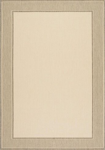 nuLOOM Gris Contemporary Indoor/Outdoor Area Rug, 3x5, Beige in Saudi Arabia