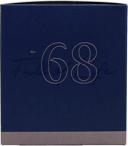 تراب - رقم 68 خشب الساج وخشب العود - 7 أونصة. شمعة مميزة - عطر منزلي عطري برائحة ترابية من خشب الساج البورمي وخشب العود وفانيليا مدغشقر - شمع الفازلين in Kuwait