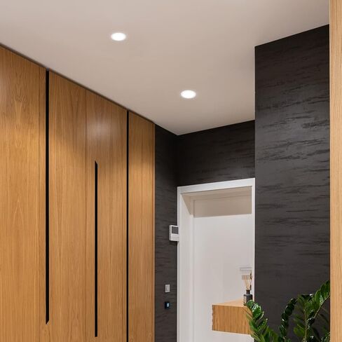 سلك تمديد EDISHINE بطول 6 أقدام، كابل تمديد 24AWG 300V 80 درجة مئوية 3 دبابيس فقط للإضاءة المريحة LED (B0BG3WCRGD/B09FJ8HZD6)، ملحقات إضاءة السقف لغرفة المعيشة، الطابق السفلي، 6 عبوات in Kuwait