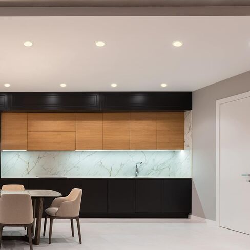 سلك تمديد EDISHINE بطول 6 أقدام، كابل تمديد 24AWG 300V 80 درجة مئوية 3 دبابيس فقط للإضاءة المريحة LED (B0BG3WCRGD/B09FJ8HZD6)، ملحقات إضاءة السقف لغرفة المعيشة، الطابق السفلي، 6 عبوات in Kuwait