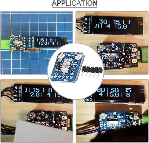 2 قطعة مستشعر الإضاءة المحيطة VEML7700 3.3V-5V Lux Sensor I2C IIC 16 بت وحدة استشعار البيئة الخفيفة 0 ~ 120k Lux نطاق قياس الضوء عالي الدقة مع كابل Dupont in Saudi Arabia