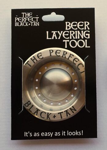 The Perfect Black and Tan Beer Layering Tool - 3 Pack - Bartender Accessory for Layered Beer Cocktails in Saudi Arabia