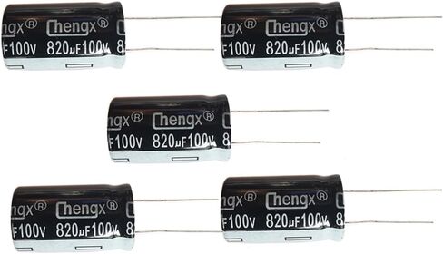820 فائق التوهج 100V 18X30mm +/-20% -40 إلى +105 درجة مئوية 5 قطع الألومنيوم كهربائيا المكثفات، 820 فائق التوهج مكثف 100 فولت، 820 فائق التوهج مكثف، 100 فولت مكثف، 820 فائق التوهج مكثف 100 فولت، 100 فولت 820 فائق التوهج مكثف in Kuwait
