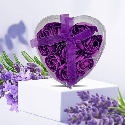 get well gifts for women: Unique spa gifts for women - Get Well Soon Gift Baskets for women with Care Package for Women, Perfect birthday gifts for women (Loving purple) in Saudi Arabia