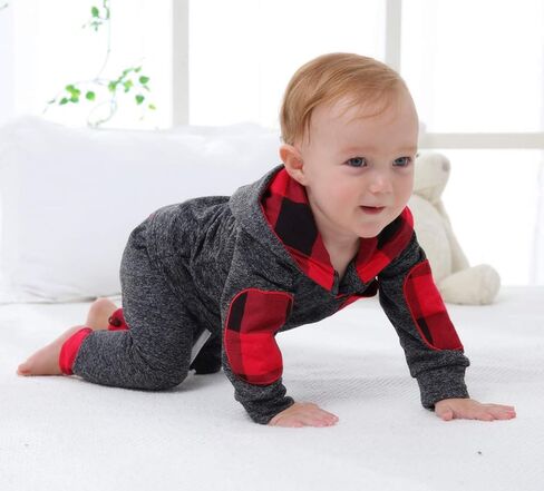 ملابس أطفال أولادي من SANMIO ملابس بقلنسوة للرضع سترة كلاسيكية منقوشة + بنطلونات 18 24 متر 3T ملابس للأولاد 0 6 12 متر أطقم أطفال in Kuwait