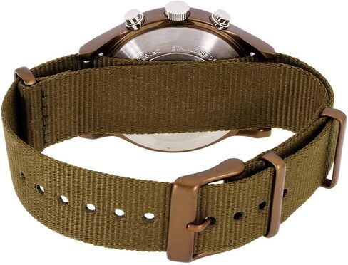 Timex Men's MK1 Aluminum Chronograph 40mm Analog Quartz Nylon Strap in Saudi Arabia