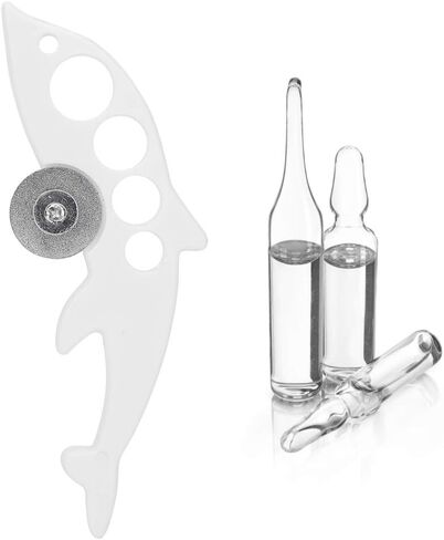 Dioche Ampule Bottle Opener, Fish Shape Glass Ampule Breakers Cutting Device with Design, Non Slip,Easy to Operate Ampule Breakers Opener for Nurse Doctor Opening Glass Ampule in Saudi Arabia