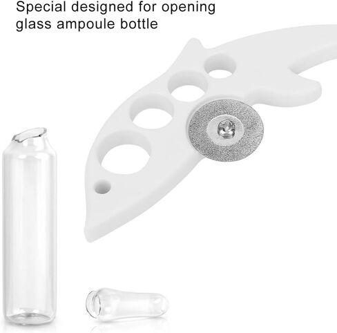 Dioche Ampule Bottle Opener, Fish Shape Glass Ampule Breakers Cutting Device with Design, Non Slip,Easy to Operate Ampule Breakers Opener for Nurse Doctor Opening Glass Ampule in Saudi Arabia