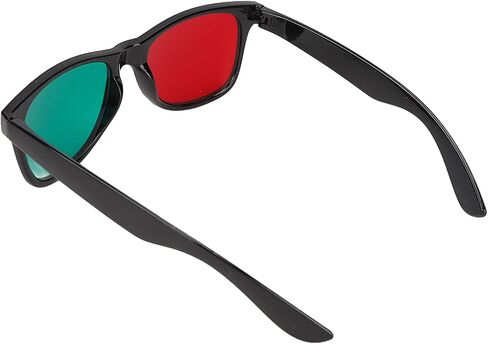 Red Green Training Glasses - Home Portable Eyeglasses for Children and Adults - for Amblyopia and Exotropia Treatment - Color Blind Correcting, Color Evaluator, and Deficiency Device. in Saudi Arabia