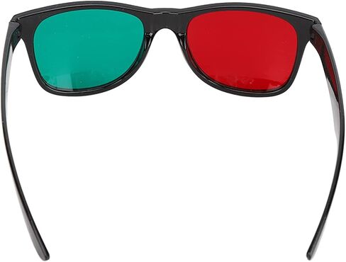 Red Green Training Glasses - Home Portable Eyeglasses for Children and Adults - for Amblyopia and Exotropia Treatment - Color Blind Correcting, Color Evaluator, and Deficiency Device. in Saudi Arabia