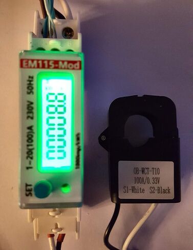 Smart KWh Meter 120V USA MKT. 100 Amps. Single Phase 2 Wires Energy anylizer with Modbus RTU in Saudi Arabia