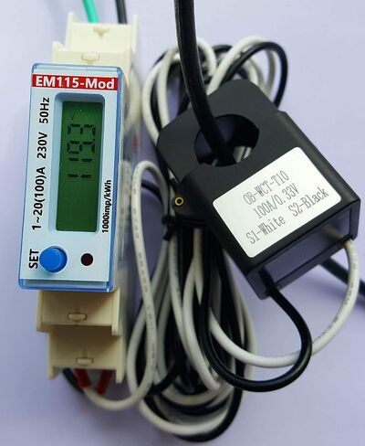 Smart KWh Meter 120V USA MKT. 100 Amps. Single Phase 2 Wires Energy anylizer with Modbus RTU in Saudi Arabia