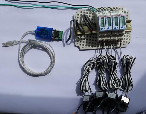Smart KWh Meter 120V USA MKT. 100 Amps. Single Phase 2 Wires Energy anylizer with Modbus RTU in Saudi Arabia