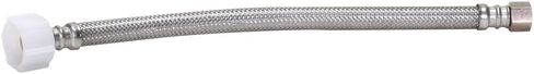 Fluidmaster B4T20 Toilet Connector, Braided Stainless Steel - 1/2 F.I.P. Thread x 7/8 Female Ballcock Thread, 20_Inch Length in Saudi Arabia