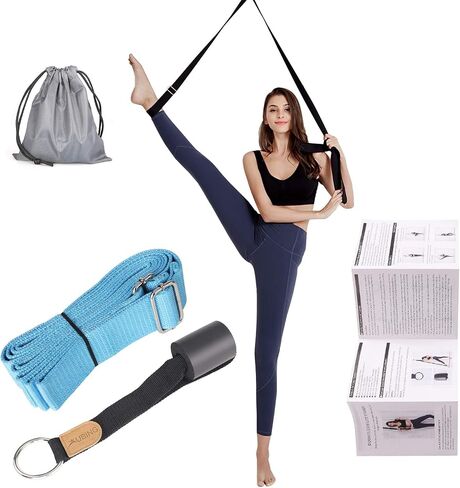 UBING Leg Stretcher, Door Flexibility Trainer, Over The Door Strech Strap for Flexibility, Splits Trainer for Dance Ballet Cheer Gymnastics Taekwondo Stretching in Saudi Arabia