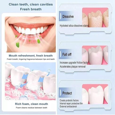 2PCS Sp-4 Toothpaste,Sp-4 Toothpaste Fresh Breath Toothpaste(Red),Sp-4 Stain Removal Fresh Breath Teeth Deep Clean Toothpaste in Kuwait