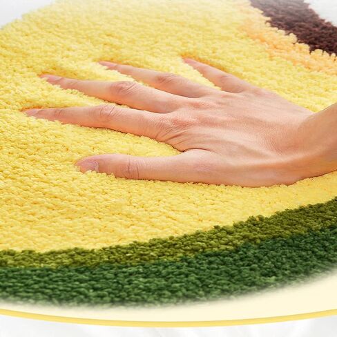 Cherry Bath Mat Cute Fruit Bathroom Rugs and Mat for Bathroom Heart Shaped Shower Rugs Non Slip Plush Microfiber Shower Rugs Absorbent Tub Floor Bathtub Mat Carpet Washable, 25.6x23.6 Inch in Saudi Arabia