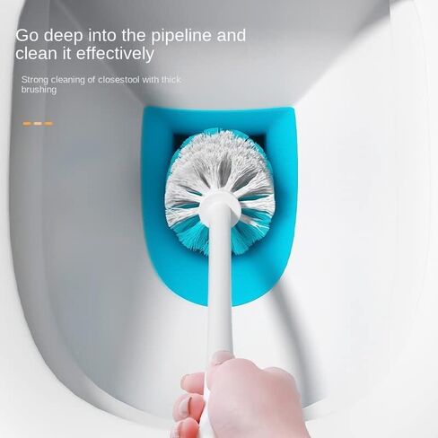 2-in-1 Toilet Cleaning Combo: Toilet Brush and Plunger Sets with Holde,Toilet Plunger and Bowl Brush Combo for Bathroom Cleaning,Bathroom Cleaning Tools Combo with Caddy Stand for Deep Cleaning in Saudi Arabia