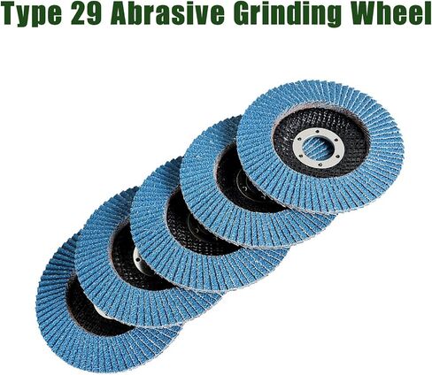 4-1/2 Inch Flap Disc Zirconia 100 Pack 40 Grit Sanding Grinding Wheel Fit for Stainless Steel Metal in Saudi Arabia